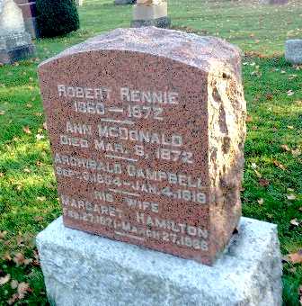 Roberts grave - when found