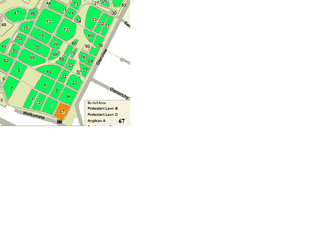 plan of Cemetery