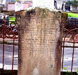 McQuarrie Grave