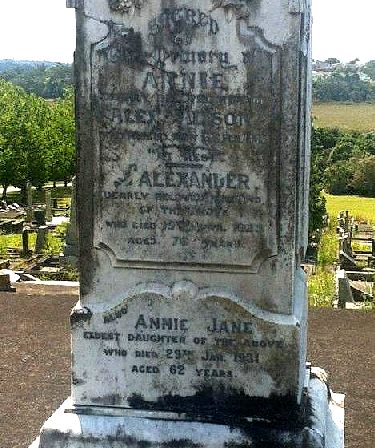 RIP Alexander jnr and Annie